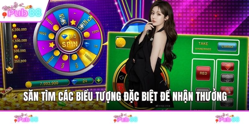 Săn tìm các biểu tượng đặc biệt để nhận thưởng